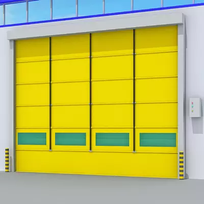 Stacking Rapid Door